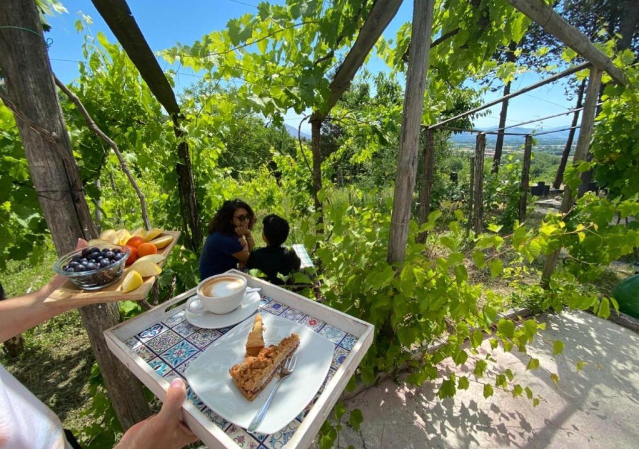 "Il Casaletto" Agriturismo Moderno, Vista Panoramica E Cibo Spettacolare- Scurcola Marsicana Kültér fotó