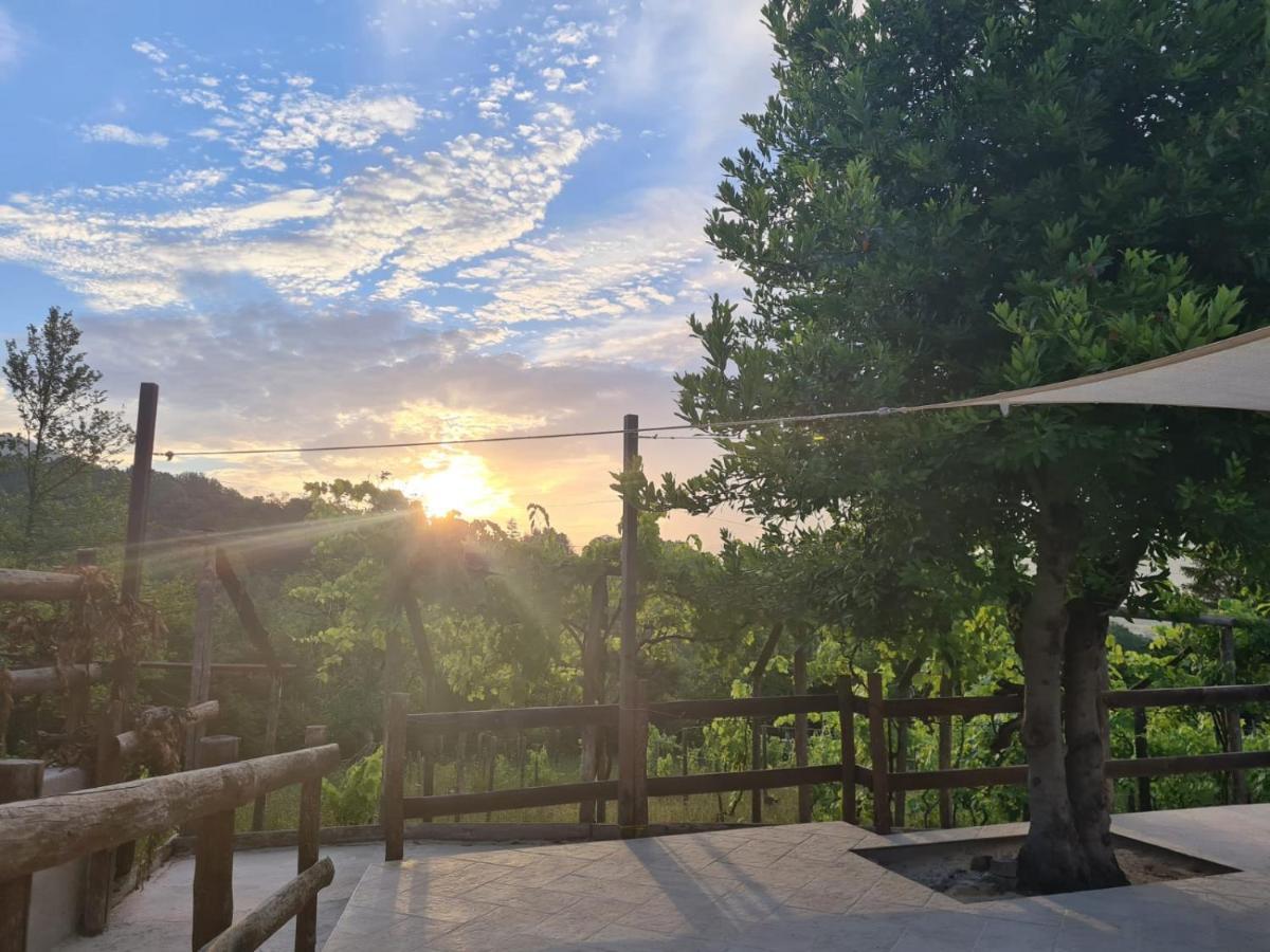 "Il Casaletto" Agriturismo Moderno, Vista Panoramica E Cibo Spettacolare- Scurcola Marsicana Kültér fotó