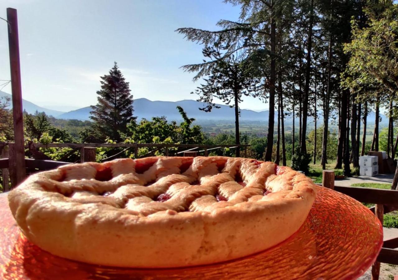 "Il Casaletto" Agriturismo Moderno, Vista Panoramica E Cibo Spettacolare- Scurcola Marsicana Kültér fotó